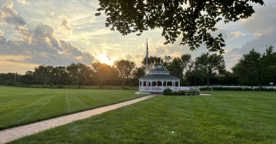 Rehoboth Veterans Memorial Gazebo at Redway Plain